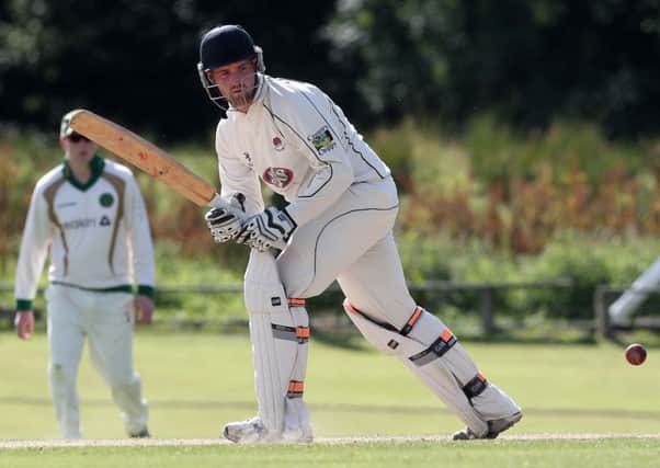 Waringstown's James Hall who is in top form with the bat.