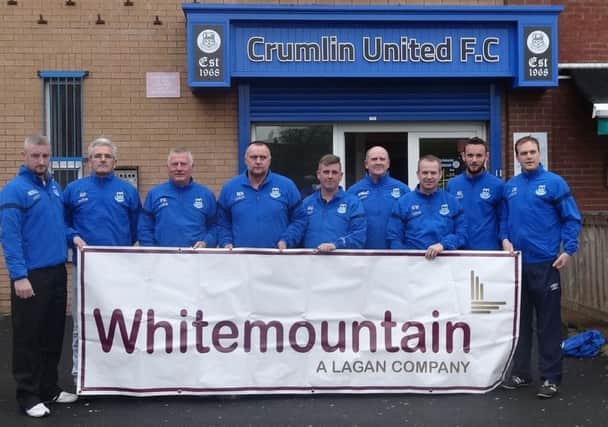 Coaches from Crumlin United FC who recently visited Portugal.