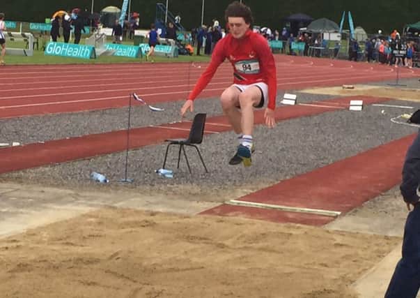Friends pupil Ben Greenhill just missed out on a medal finishing 4th in the Minor Boys Shot but then went one better with a podium place in the Long Jump when he finished 3rd to win bronze.