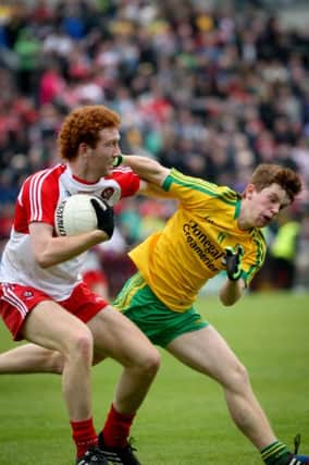Derry's Conor Glass was superb as the Oak Leafers progfressed to the Ulster Minor semi-final.
