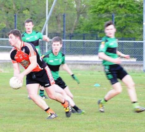 Action from St Joseph's recent win over Sarsfields.