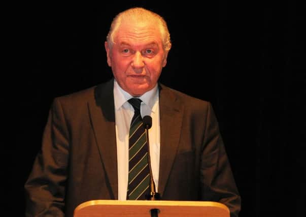 Irish FA president Jim Shaw