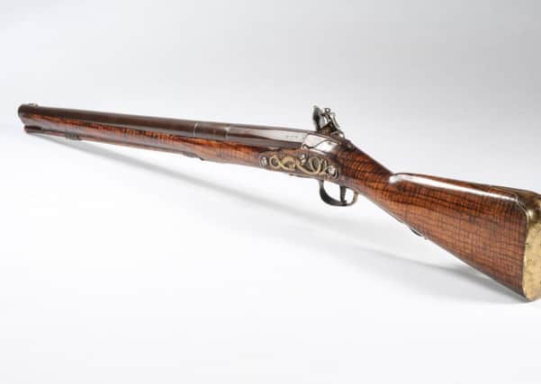 The musket which sold for £20,000 on Thursday