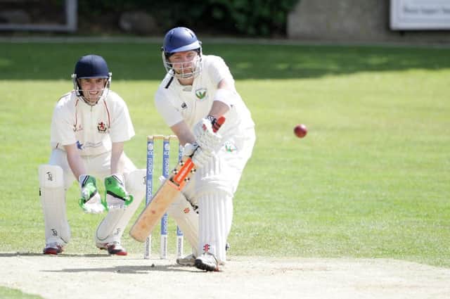 Andrew Kenny batting for Derriaghy, against Donaghcloney. US1524-535cd  Picture: Cliff Donaldson