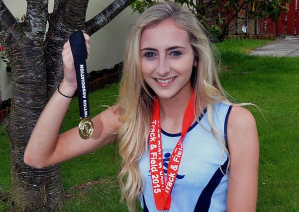 Kara McDonald who has qualified for the All-Ireland Athletics Finals in Tullamore in July. INLM26-213.