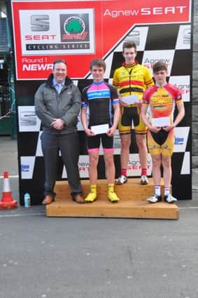 John Buller picks up the top prize in the youth race at the Super Seven opening round.