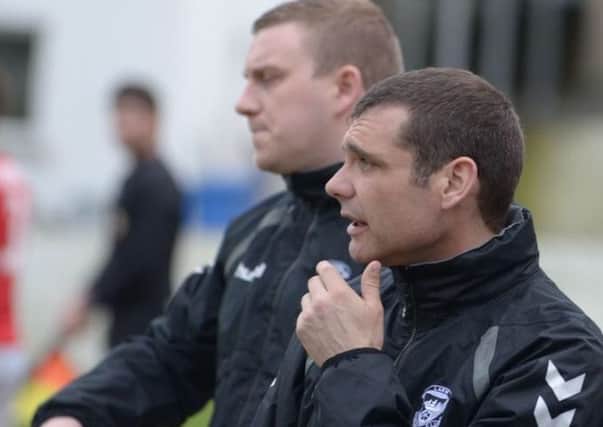 Larne FC assistant-manager Mark Carlisle. INLT 26-937-CON