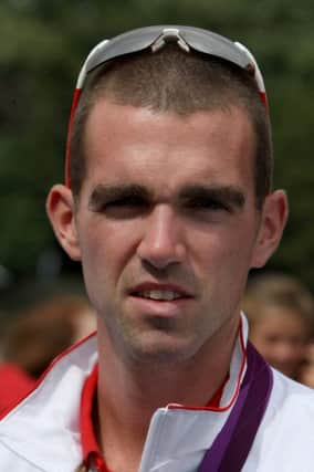 Team GB rower Richard Chambers.