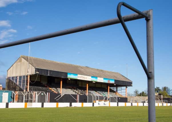 Taylor's Avenue, home of Carrick Rangers.