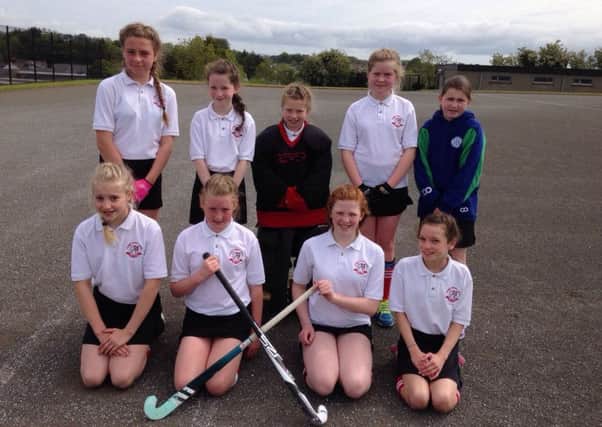 Carniny Primary School, who won the recent Cullybackey College primary schools hockey tournament.