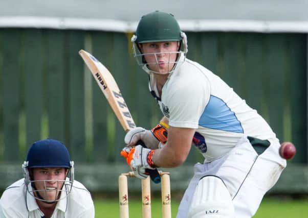 Carrick's Jamie Holmes hit 62 in Sunday's defeat to Instonians before being dismissed lbw. INLT 34-417-RM