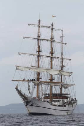 The Guayas is a participant in tall ship regattas.PICTURE KEVIN MCAULEY/MCAULEY MULTIMEDIA