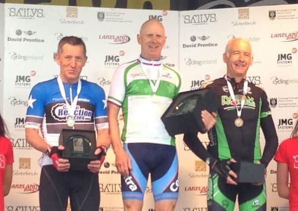 Ballymena Road Club's Michael Carroll finished second in the National RR championships.
