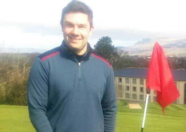 Stephen Rainey pictured, winner of Thursday's Club Stableford at Roe Park