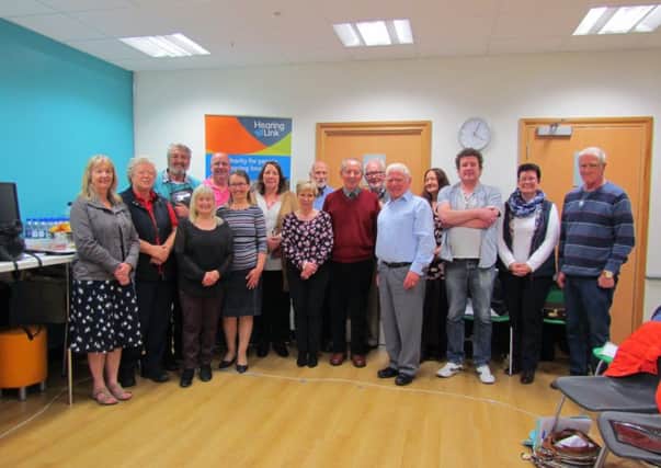 Members of Banbridge Lipreading Group who attended a successful six-week course.
