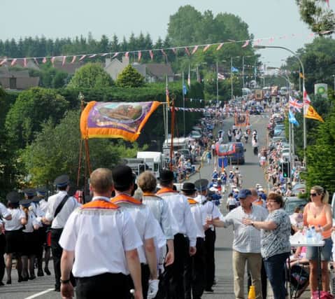 Magherafelt was a sea of colour on the 12th of July.INMM2913-341SR