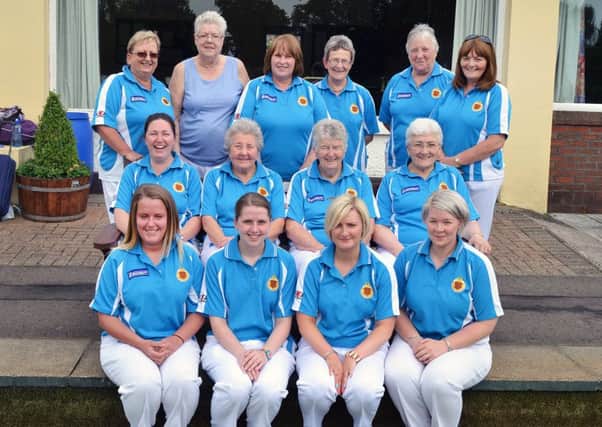 Ballymena Ladies ladies who are in a commanding position at the top of the PTWBA Senior League. INBT 28-809H