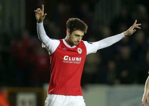 Derry City's new signing Mark Quigley.