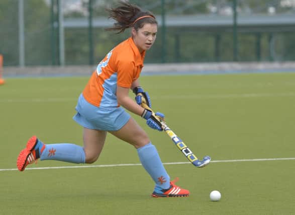 Local girl Kerri McDonald is set to become our latest international hockey star after receiving her first call-up to the senior Ireland squad. She spoke to the Leader before jetting off to Prague for the European Hockey Championships II. Pics: Presseye.