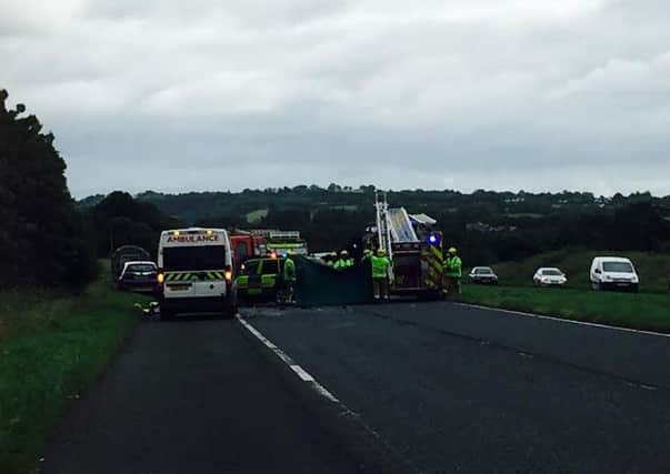 Accident on Moneymore to Cookstown dual carriageway