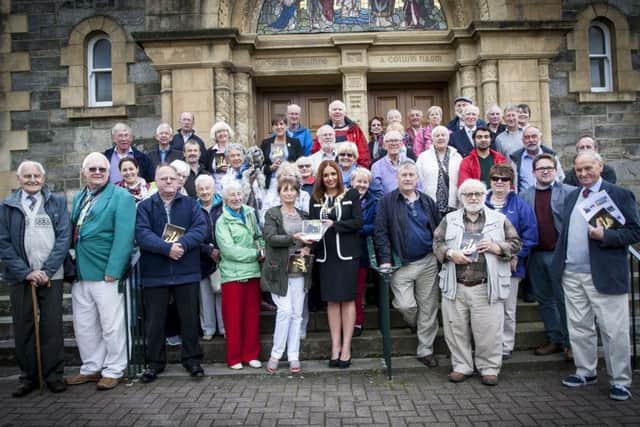 The Mayor of Derry City and Strabane District Council, Councillor Elisha McCallion pictured at the St. Columba's Church, Long Tower on Thursday afternoon for the inaugural Earl Bishop Hervey Trail. DER2815MC064