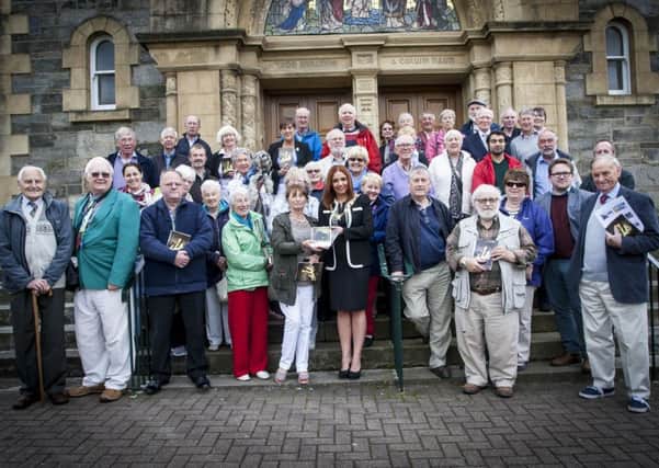 The Mayor of Derry City and Strabane District Council, Councillor Elisha McCallion pictured at the St. Columba's Church, Long Tower on Thursday afternoon for the inaugural Earl Bishop Hervey Trail. DER2815MC064