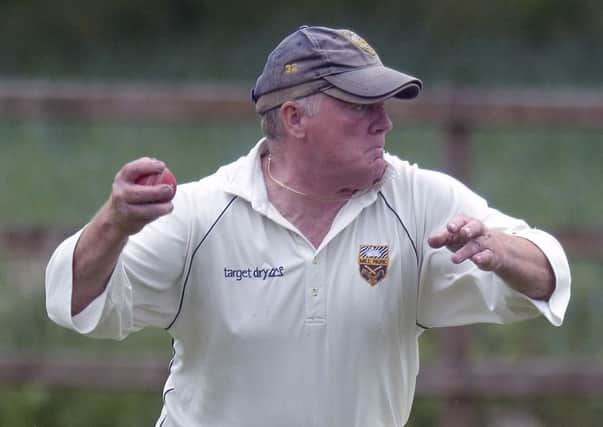 Stephen McCart opened the bowling for Millpark. INBL1526-270PB