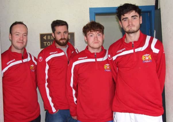 New signing at Coagh United ahead of the 2015-2016 season include Barry Anderson, David Dunlop, Josh Rohdich and Rory Quinn