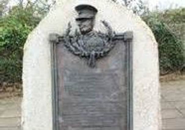 The memorial to Gen Sir James Steele in Ballycarry. INLT 30-630-CON