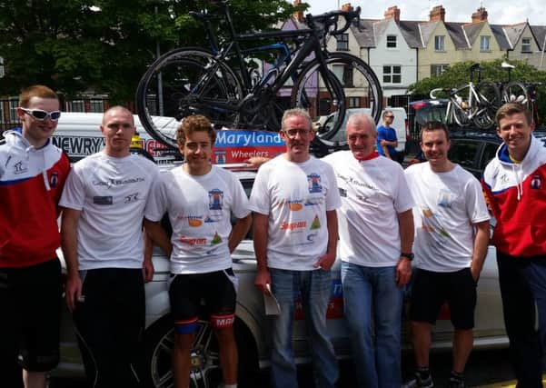 The Maryland Wheelers team who took part in the Newry 3 Day recently.