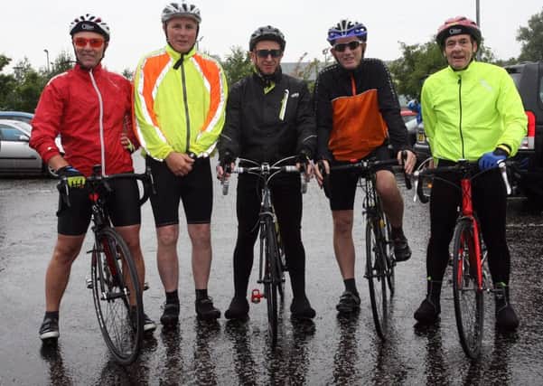 Cyclists at last years Freewheelers Charity Cycle Tour.