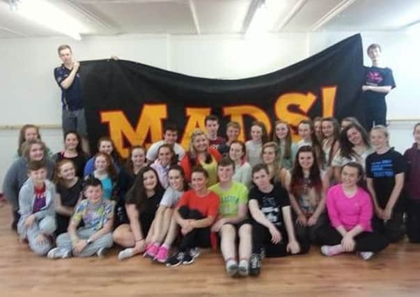 The cast of MADS! production of West Side Story.