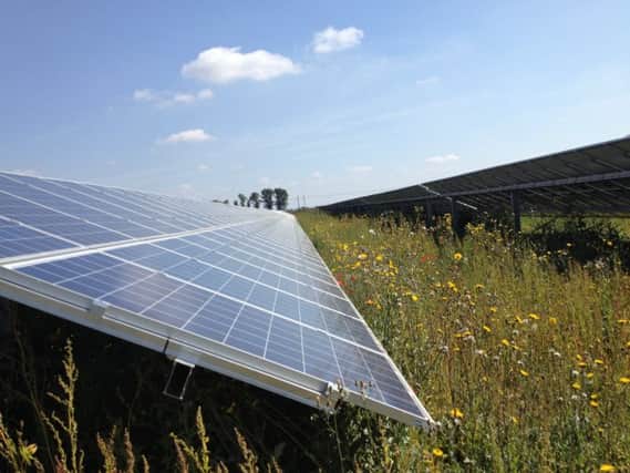 An example of another solar farm run by Lightsource Energy. inbm31-15