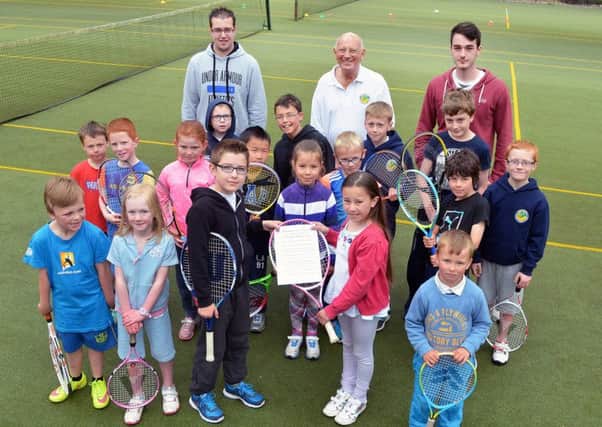 Ballymena Lawn Tennis Club is looking forward to its 20th Junior Tennis Festival at the People's Park from August 3-7. INBT 27-703H