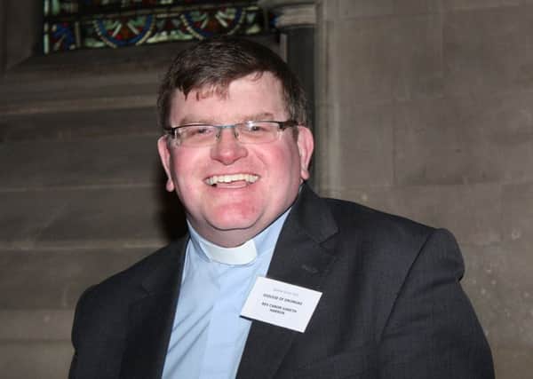 Rev Gareth Harron, who is leaving Down Diocese.