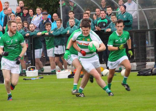 Sarsfields on the attack