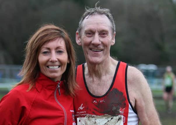 Sparta duo Christy McMonagle and Jackie McGinley who secured National Half Marathon Masters medals at the weekend.