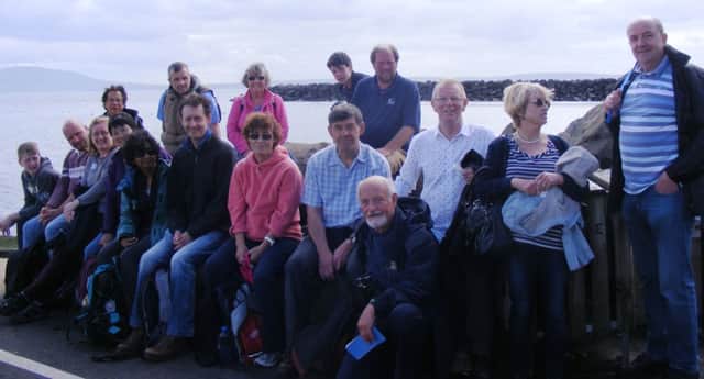 Society of Biology group on Rathlin Island