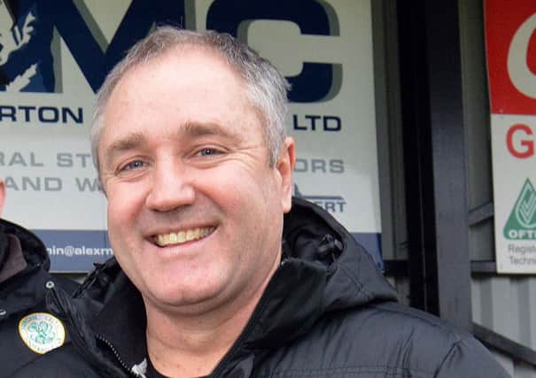 New Lurgan Celtic Manager, Colin Malone.