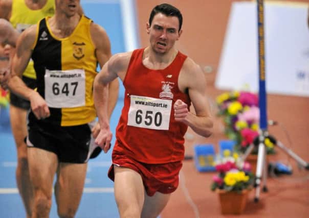 City of Derrys Connor Bradley, secured a silver medal at the National Senior Track and Field Championships, in Dublin.