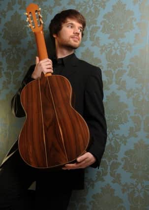 Declan Zapala, who will be playing during the Citry of Derry Guitar Festival.