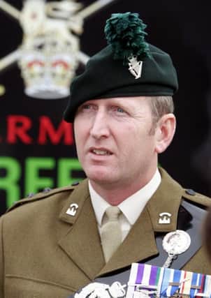 Captain Doug Beattie of the 1st Ballalion, the Royal Irish Regiment who was awarded the Military Cross for his bravery during operations against Taliban in Afghanistan. Picture: Diane Magill