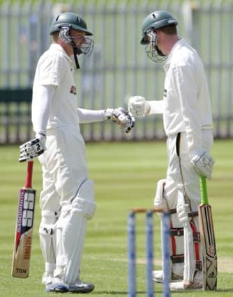 Brothers Richard and David Simpson took care of the batting on their own on Sunday after a destructive bowling display left Lisburn chasing just 50 to win. US1525-529cd