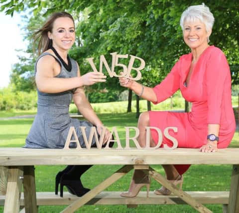 Women in Business Marketing and Events Manager Laura Dowie joins television presenter Pamela Ballantine to launch the fifth annual Women in Business Awards.