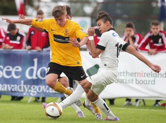 Thomas was also a finalist in the 2014 Milk Cup. Pic: Jonathan Porter / Presseye.