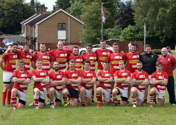 Randalstown Rugby team pictured during their clubs annual tournament. INBT34-260AC