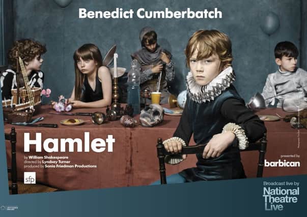 Hamlet is just one of the National Theatre Live shows being screened at The Playhouse this autumn season.