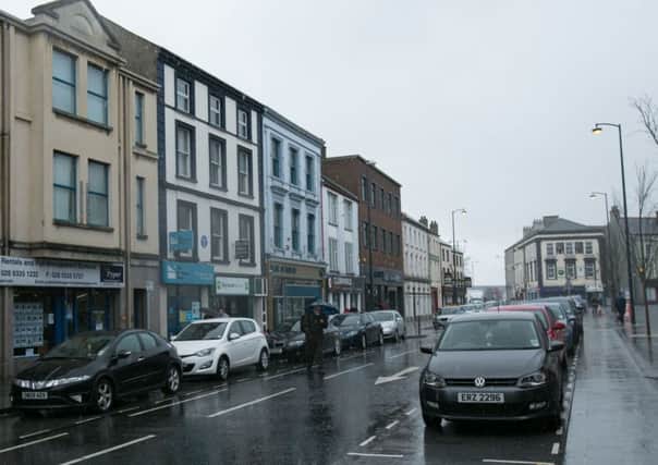High Street in Carrickfergis (file photo)  INCT 16-465-RM