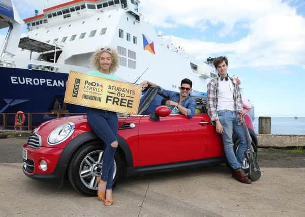 P&O Ferries offers Golden Ticket opportunity for students setting sail across the Irish Sea.  INLT 34-655-CON