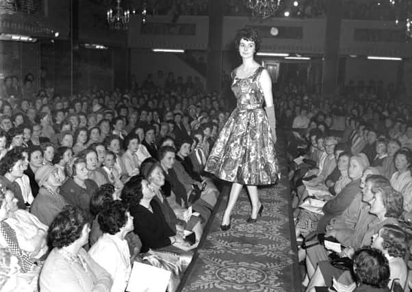 Bolger's Stores fashion show at the Stella Ballroom, March 1961